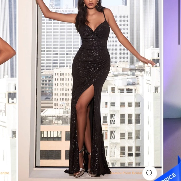 Ladivine CC1618 prom dress - Picture 1 of 2